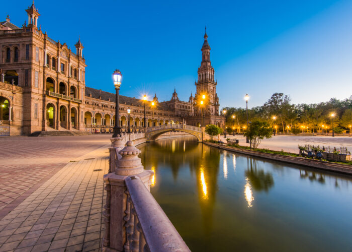 Plaza De Espana in Sevilla,Spain